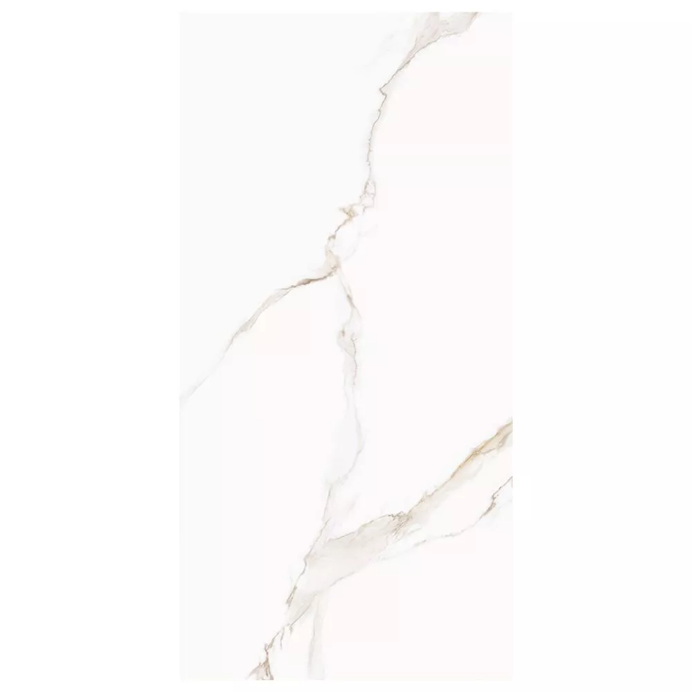 Calacatta Milazzo Gold 60120CMI01 Керамогранит sugar-эффект 600*1200*9,5 (2 шт в уп/43,2 м в пал)