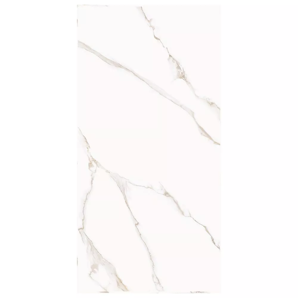 Calacatta Milazzo Gold 60120CMI01 Керамогранит sugar-эффект 600*1200*9,5 (2 шт в уп/43,2 м в пал)