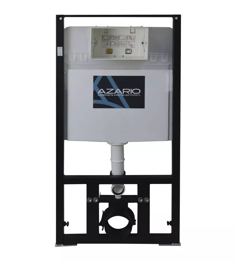 Инсталяция AZARIO для подвесного унитаза 3/6 л. AZ-8010-1000