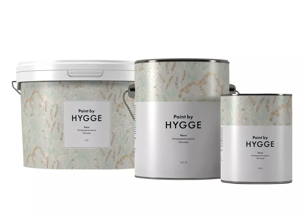Fleurs (Цветы) матовая краска Hygge 2,7 л. (база А)