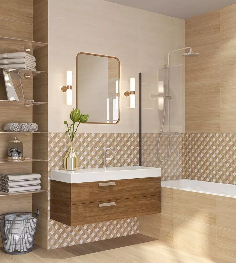RUSTIC TRELLIS Плитка настенная 31,5*63 (1уп/8шт) 