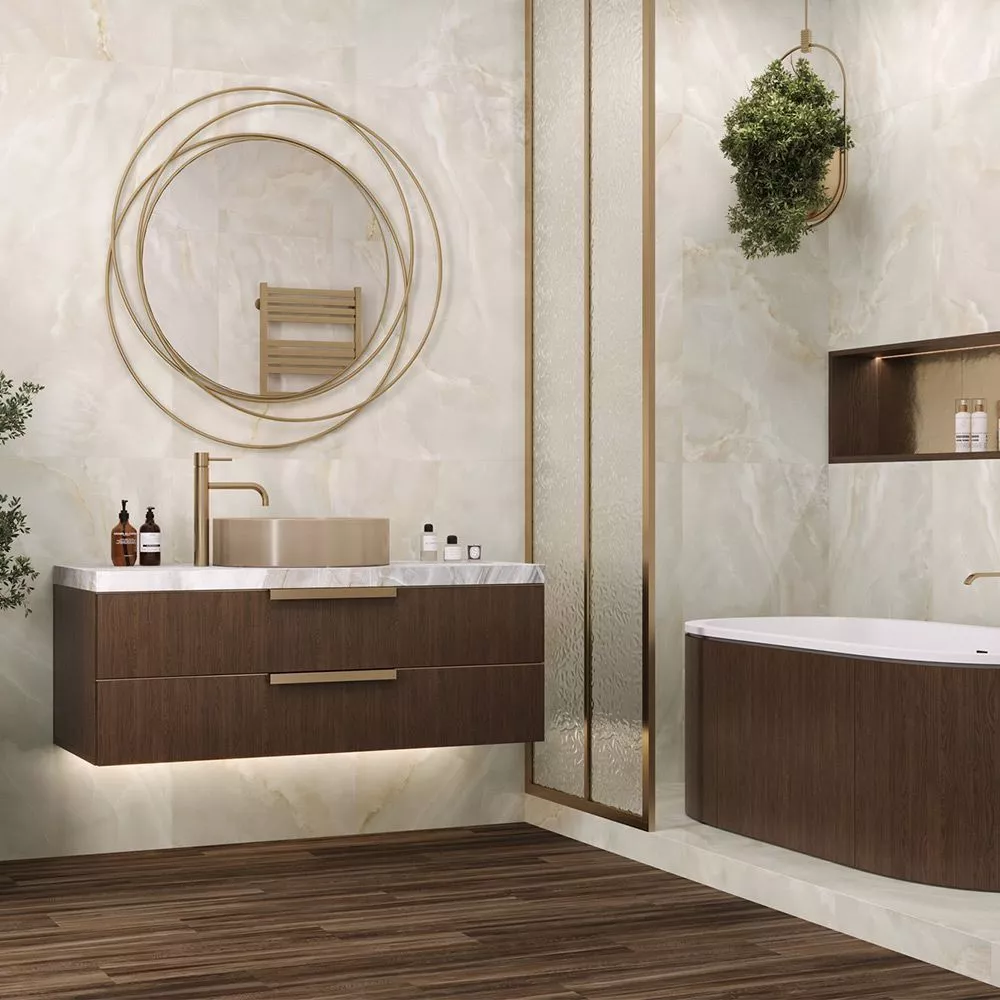Onyx Breez Crema 6060ONB01 Керамогранит sugar-эффект 600*600*9,5 (4 шт в уп/43,2 м в пал)