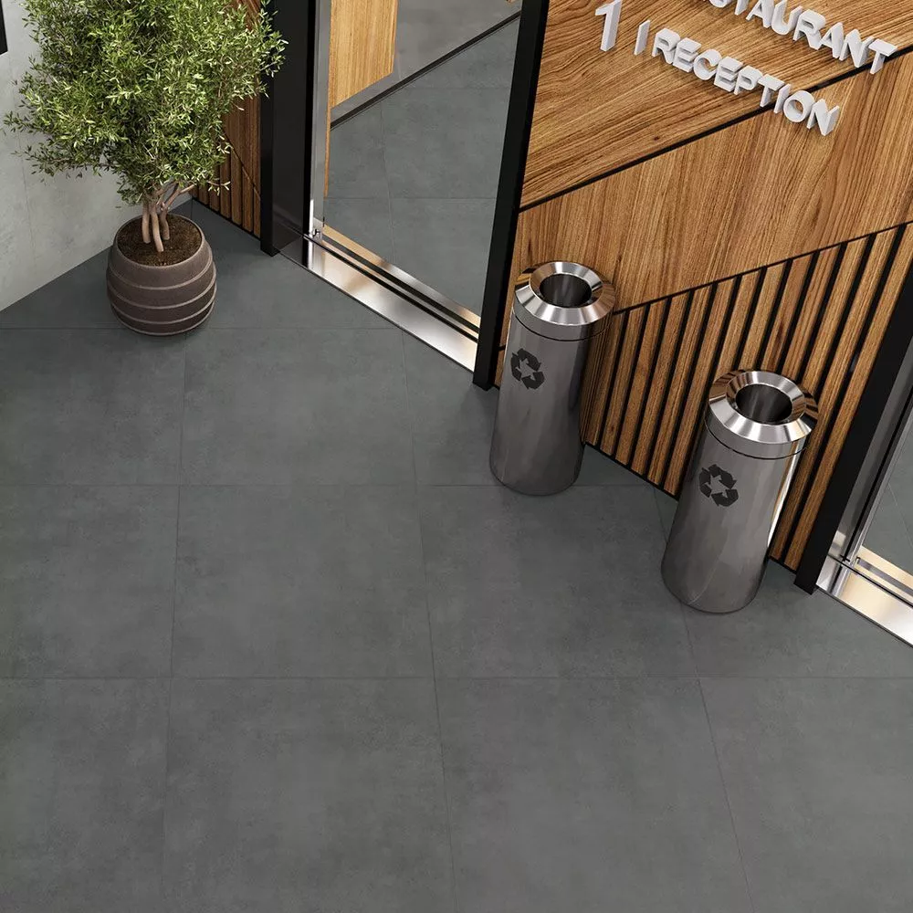 Cement PRO Grey GP6060CEM25M Керамогранит матовый 600*600*9,5 (4 шт в уп/43,2 м в пал)