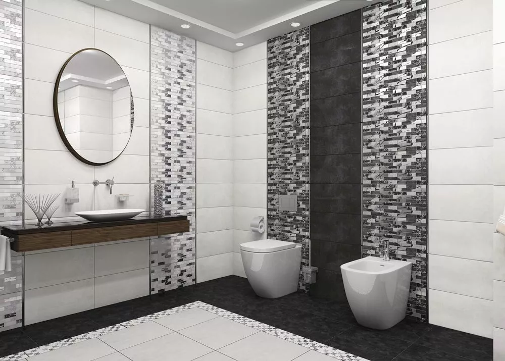 Glent White DW9GLW00 Вставка декоративная 500*249*9 (5 шт в уп) кирпич/белый