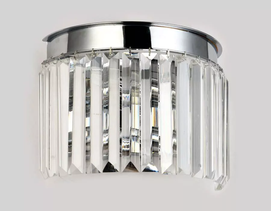 TR5105/2 CH/CL хром/прозрачный E14/2 max 40W Настенный светильник "Амбрелла" (-20%) 
