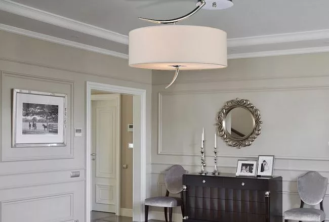 474/3PL Потолочный светильник Escada E14*60W D400 Chrome