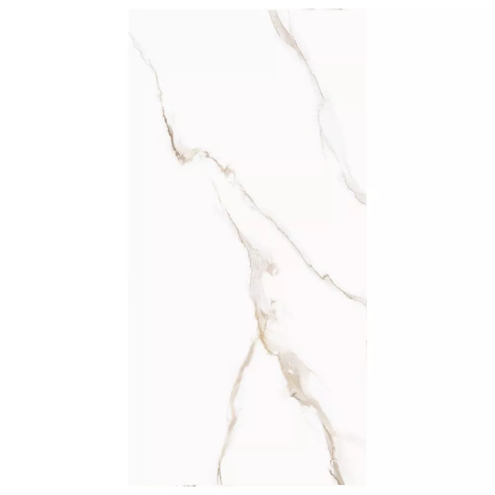 Calacatta Milazzo Gold 60120CMI01 Керамогранит sugar-эффект 600*1200*9,5 (2 шт в уп/43,2 м в пал)