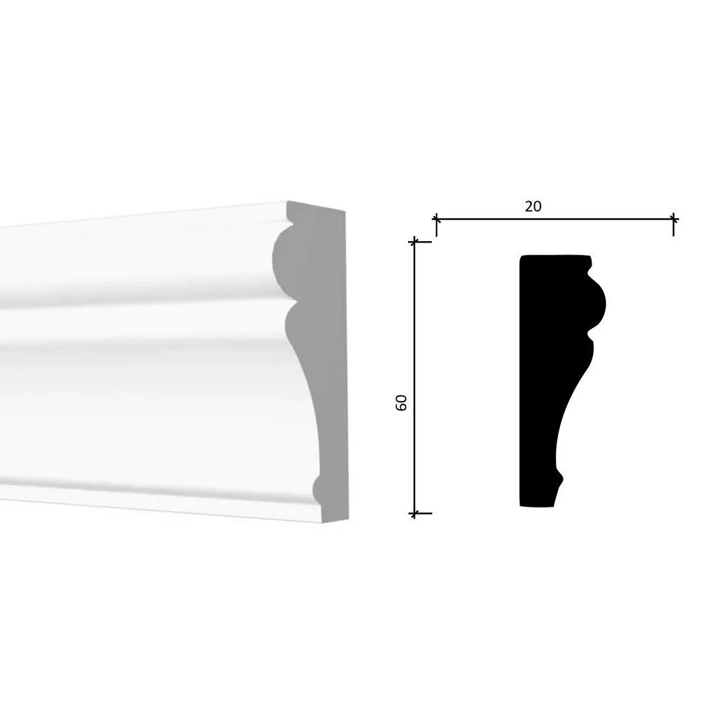 161 A/24 Молдинг малый (60x20x2000 мм)