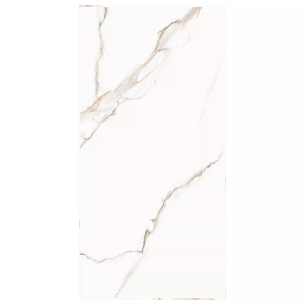 Calacatta Milazzo Gold 60120CMI01 Керамогранит sugar-эффект 600*1200*9,5 (2 шт в уп/43,2 м в пал)