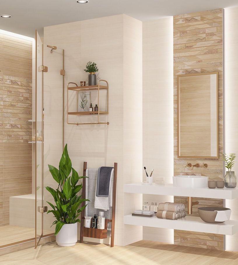 RUSTIC BEIGE Плитка настенная 31,5*63 (1уп/8шт) 