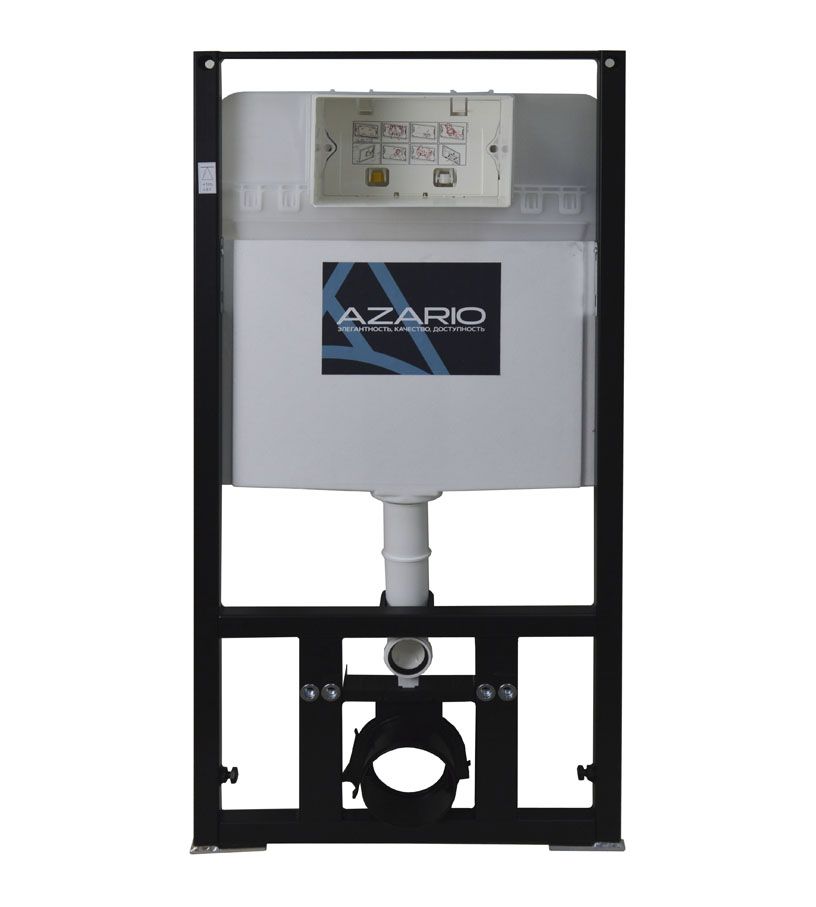 Инсталяция AZARIO для подвесного унитаза 3/6 л. AZ-8010-1000