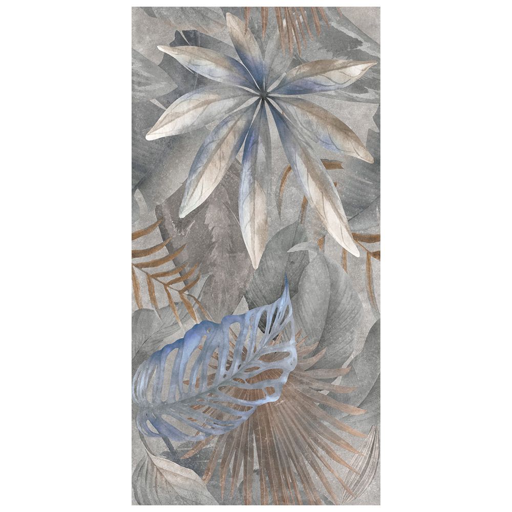 Bahamas Floristry Dark D120240G Керамогранит матовый граниль 1200*600 (2 шт в уп/41,76 м в пал)