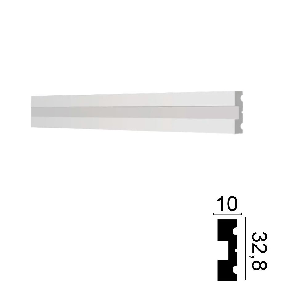 DD637/55 Молдинг(32,8х10х3000мм)