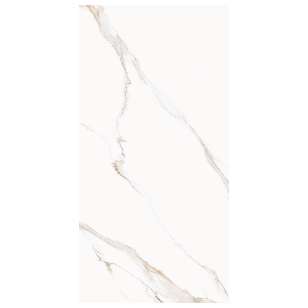 Calacatta Milazzo Gold 60120CMI01 Керамогранит sugar-эффект 600*1200*9,5 (2 шт в уп/43,2 м в пал)