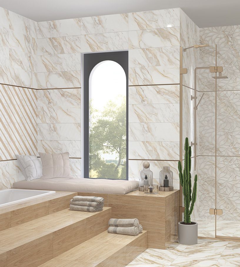 CALACATTA ORO STRUTTURA Плитка настенная R 24,2*70  (1уп/6шт)