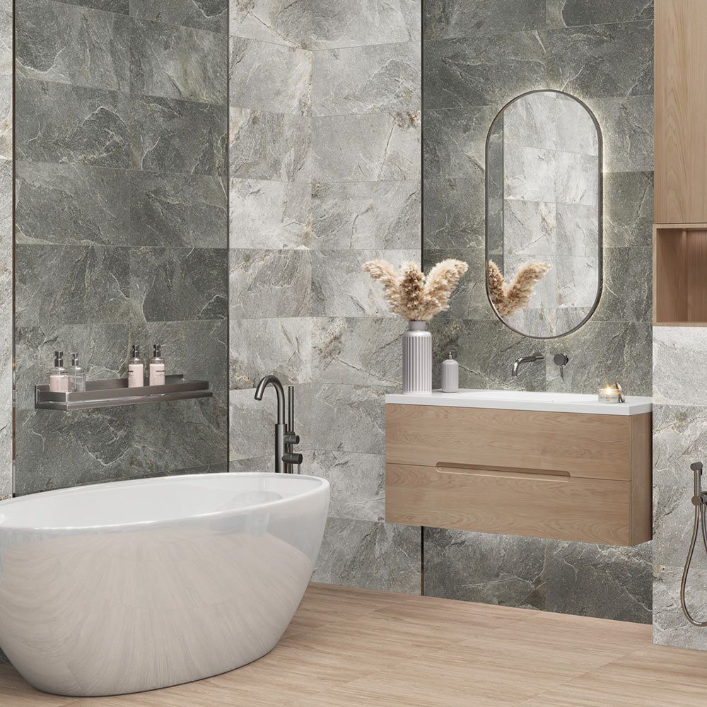 Stoncrete Vintage D30009M Керамогранит матовый карвинг 300*600 (8 шт в уп/46,08 м в пал)