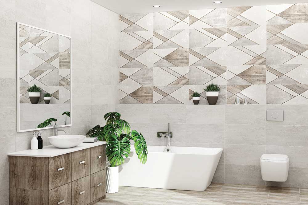GLOBAL CONCRETE Плитка настенная 31,5*63  (1уп/8шт) бетон/серый