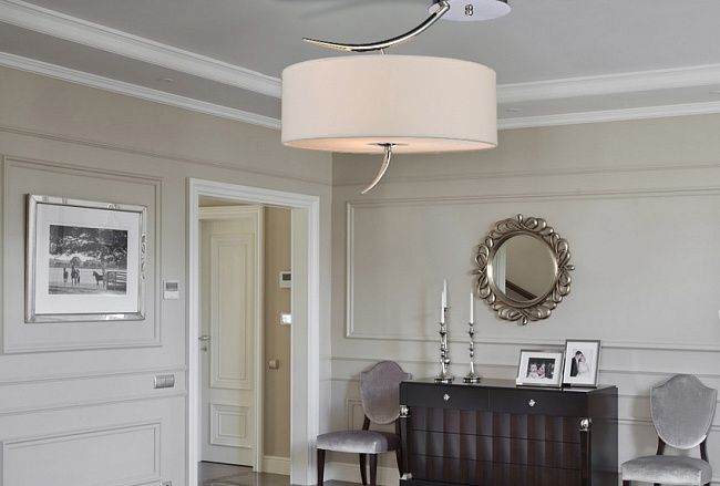474/3PL Потолочный светильник Escada E14*60W D400 Chrome