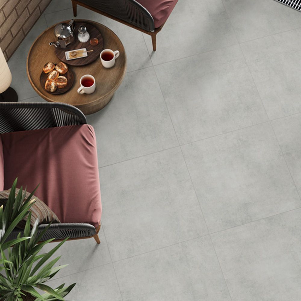 Cement PRO Light Grey GP6060CEM15M Керамогранит матовый 600*600*9,5 (4 шт в уп/43,2 м в пал)