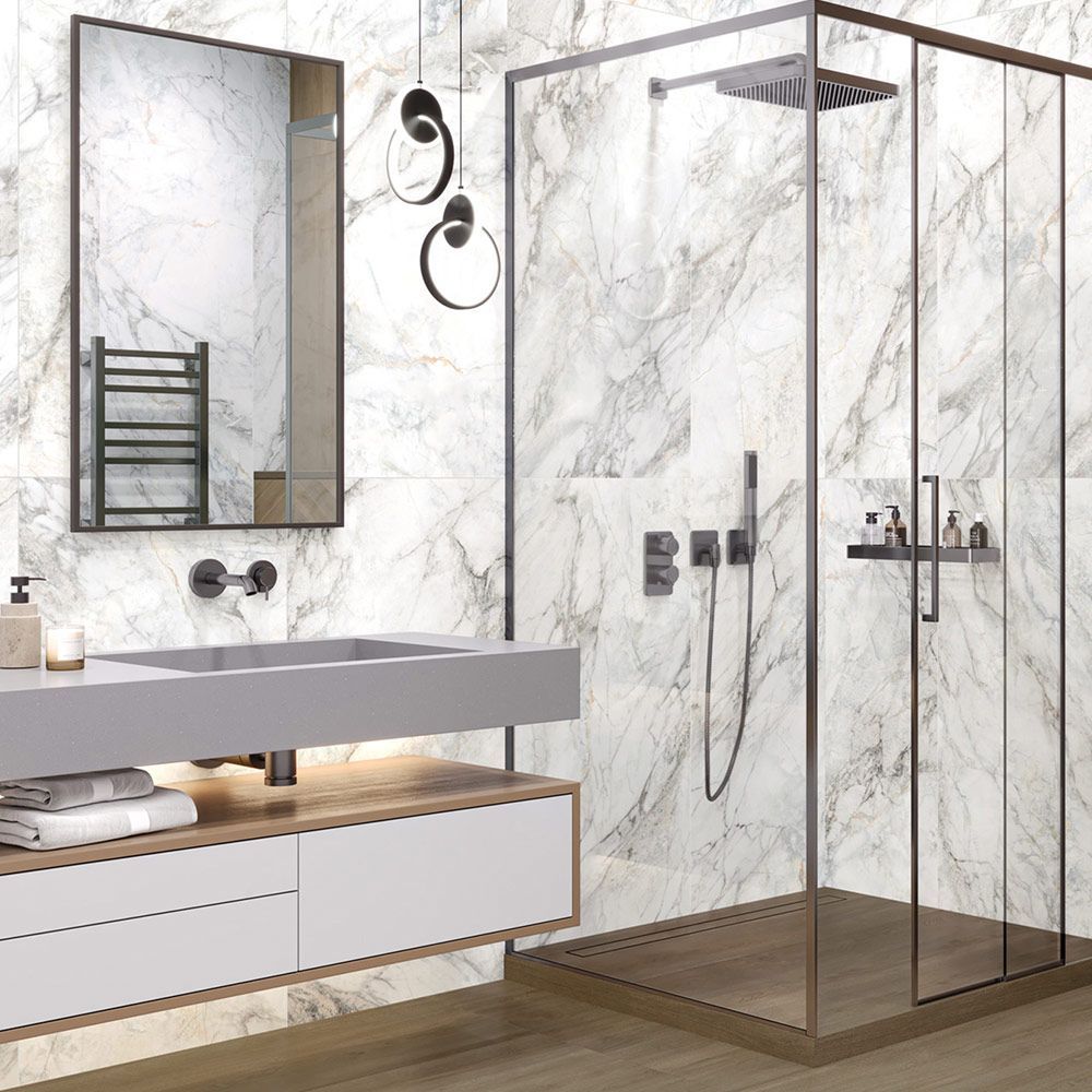 Bahamas Carrara D120242M Керамогранит матовый 1200*600 (2 шт в уп/41,76 м в пал)