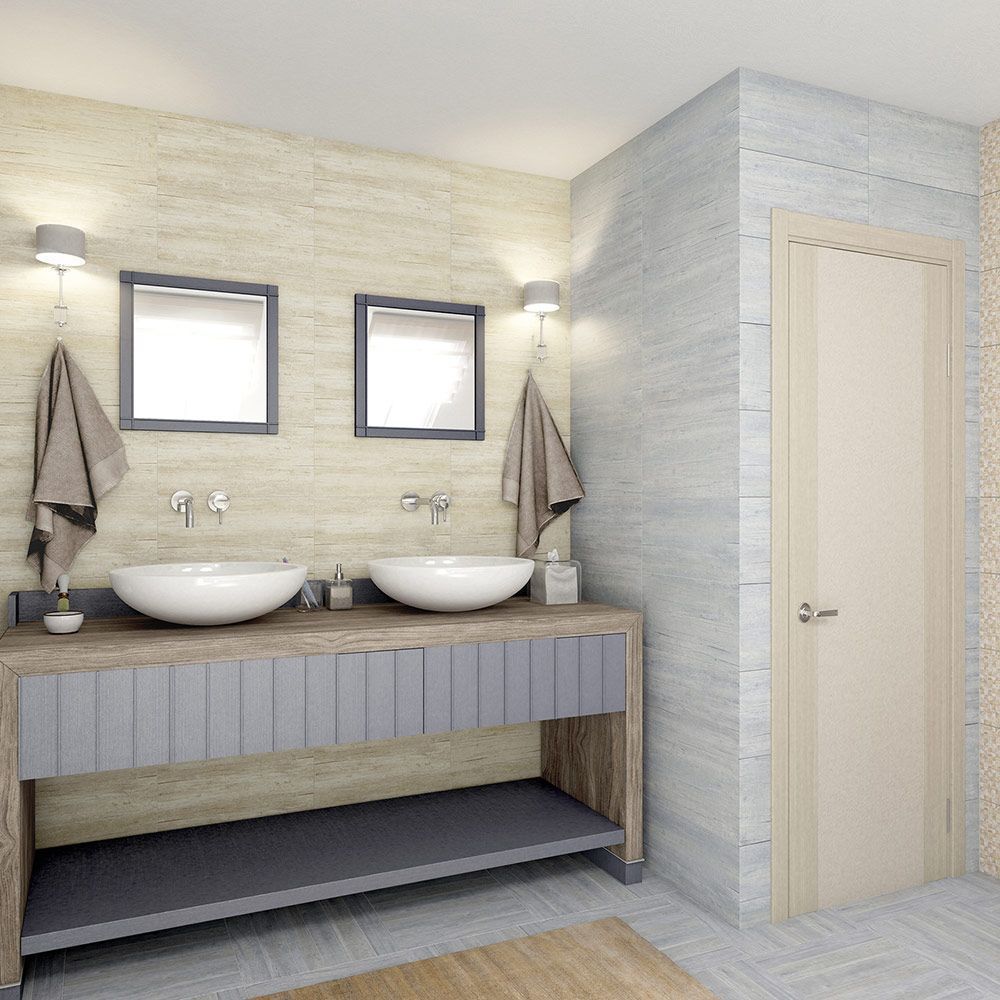 Wood Cream WT9WOD01 Плитка настенная  249*500*8,5 (10 шт в уп) дерево/бежевый