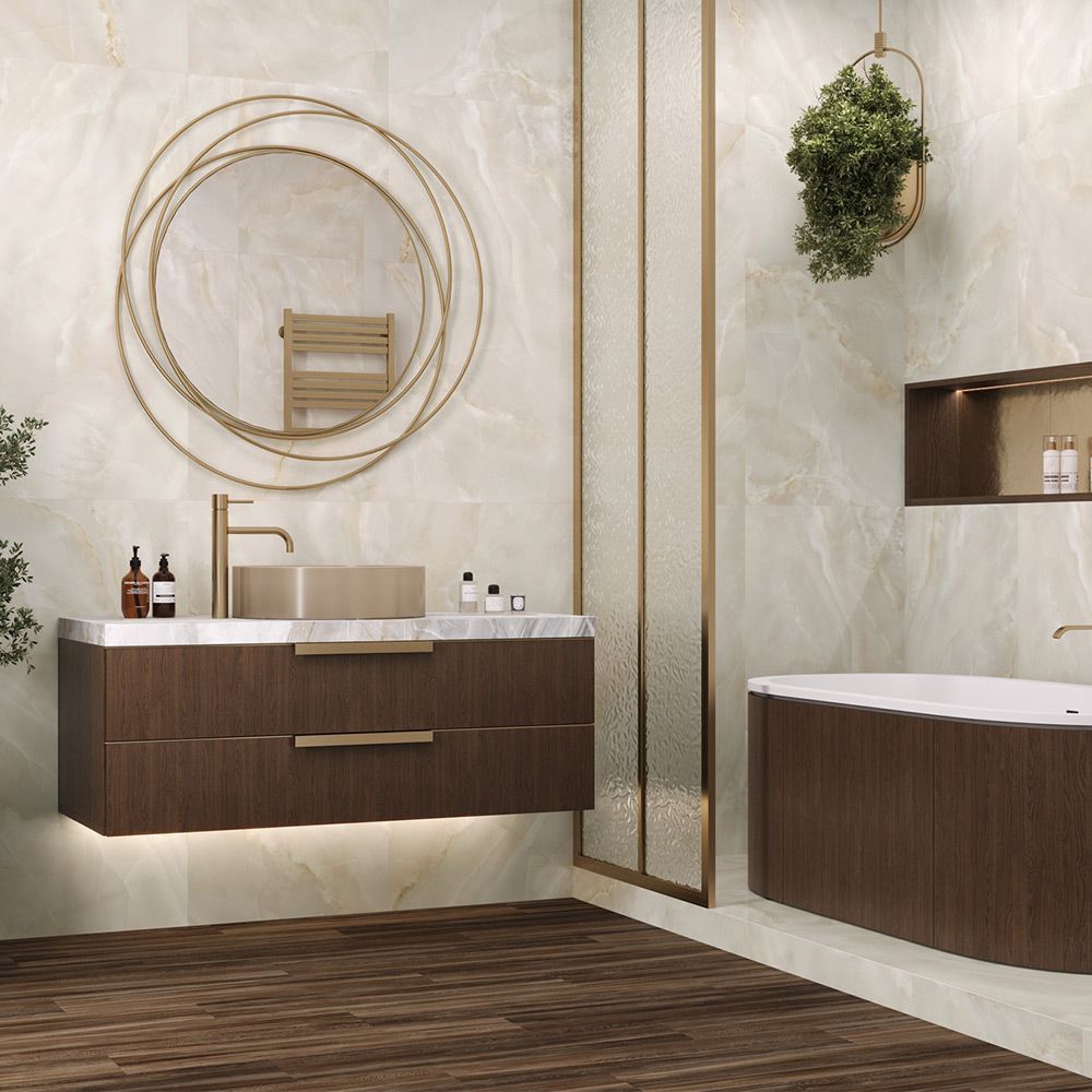 Onyx Breez Crema 6060ONB01 Керамогранит sugar-эффект 600*600*9,5 (4 шт в уп/43,2 м в пал)