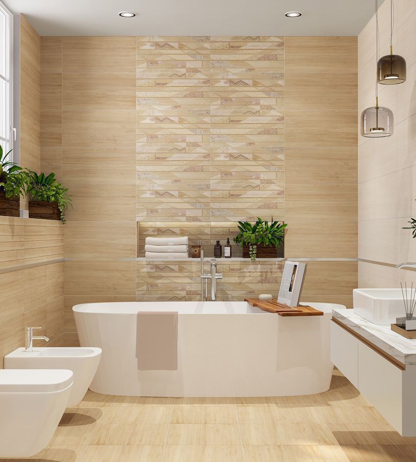 RUSTIC BEIGE Плитка настенная 31,5*63 (1уп/8шт) 