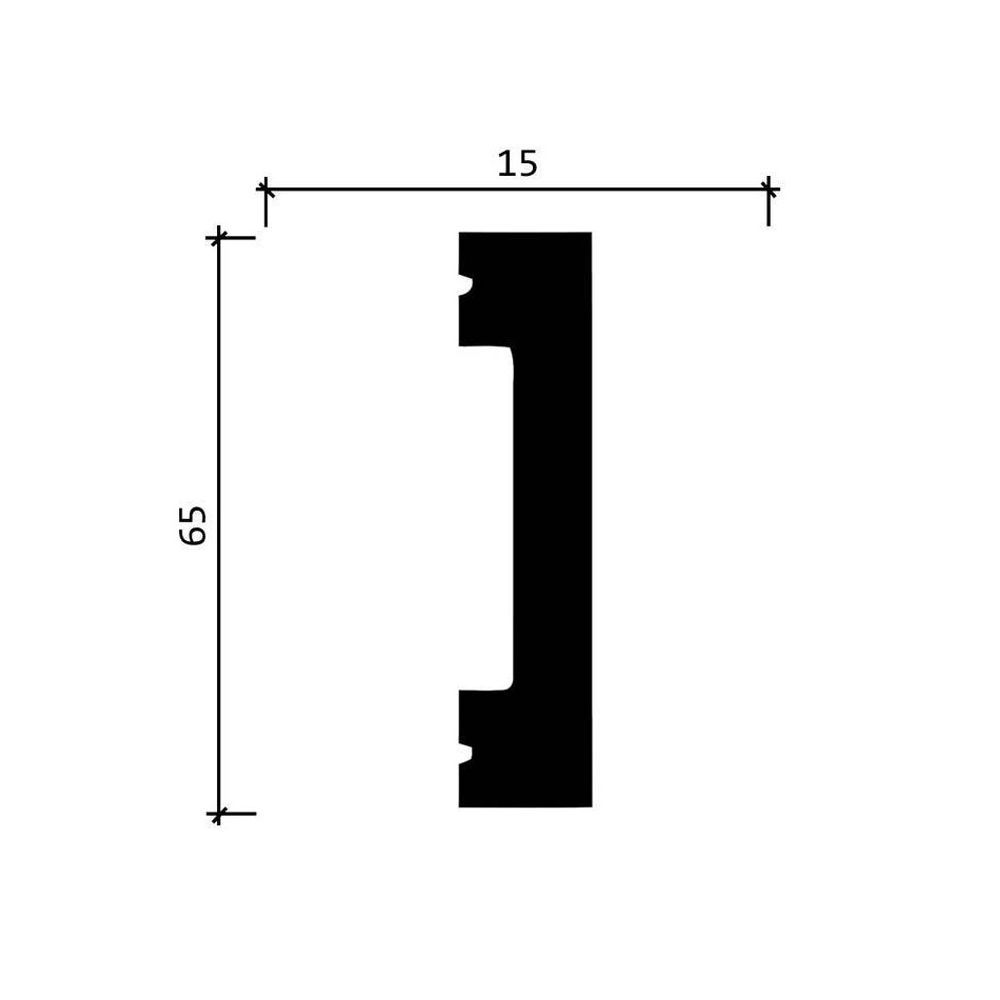 DD33/27 Молдинг (65х15х2000мм.)