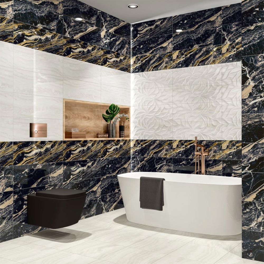 LEVANTO NERO Плитка настенная R 24,2*70,0 (1уп/7шт)