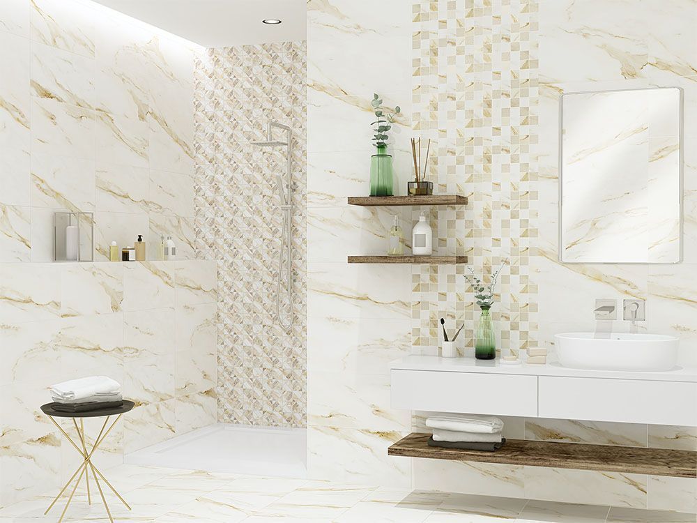CALACATTA ROYAL Плитка напольная 42*42  (1уп/7шт)
