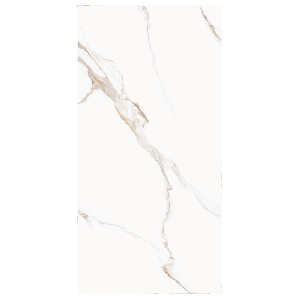 Calacatta Milazzo Gold 60120CMI01 Керамогранит sugar-эффект 600*1200*9,5 (2 шт в уп/43,2 м в пал)