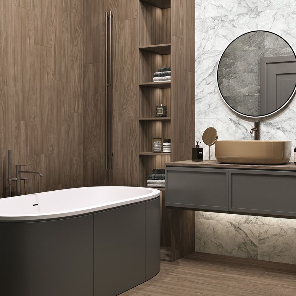 Dune Marron GP2090DUE21R Керамогранит sugar-эффект 200*900 (9 шт в уп/72,9 м в пал)