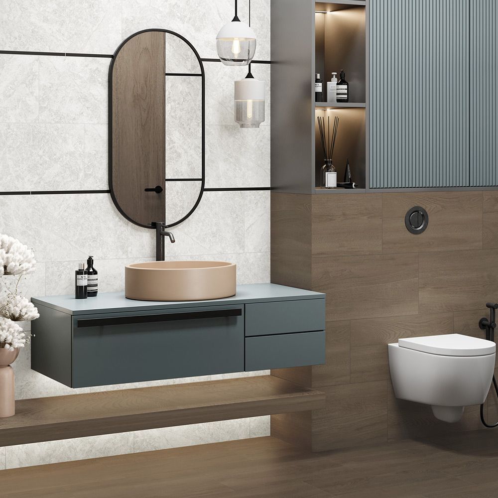 Tundra Gris D30010M Керамогранит матовый карвинг 300*600 (8 шт в уп/46,08 м в пал)