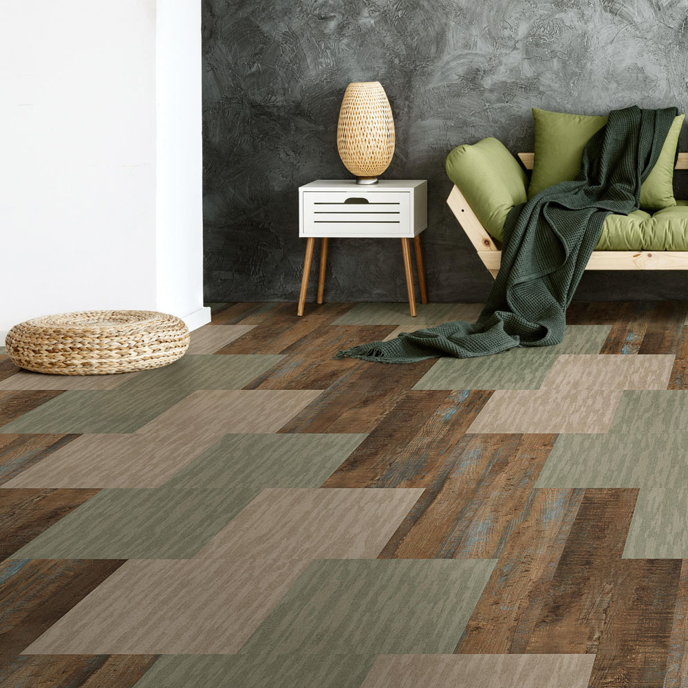 Highland напольная плитка ПВХ клеевая 34 класс