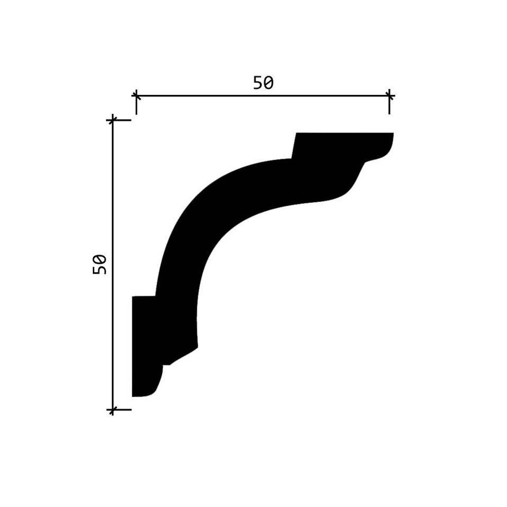 DD42/24 Карниз (50x50x2000мм)