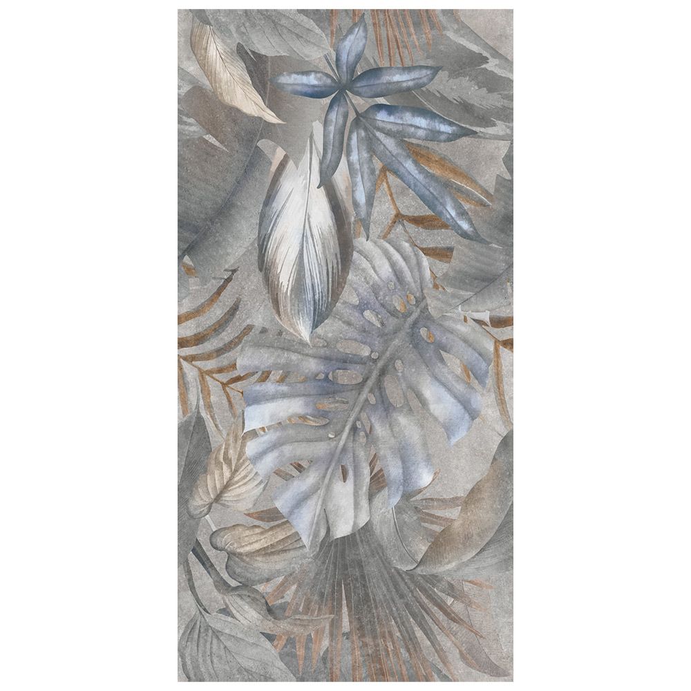 Bahamas Floristry Dark D120240G Керамогранит матовый граниль 1200*600 (2 шт в уп/41,76 м в пал)