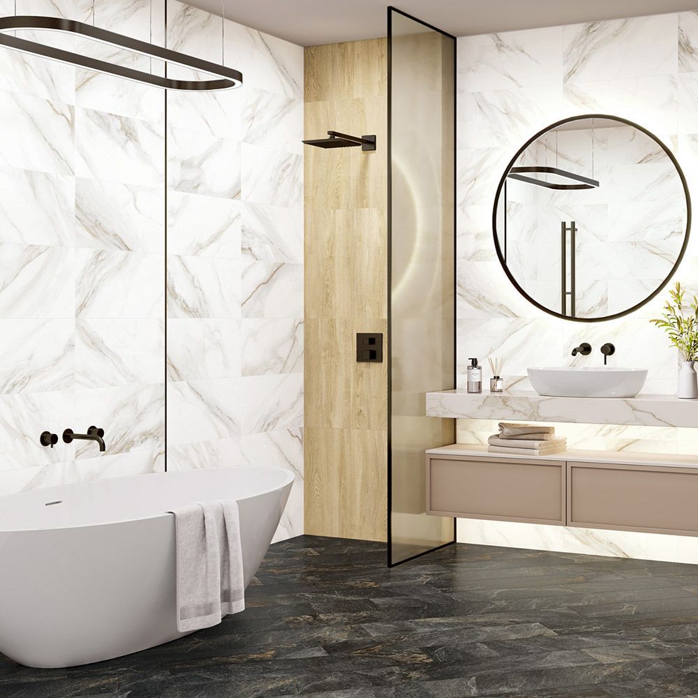 Santorini Black GP2090SNN99L Керамогранит лаппатированный 200*900 (9 шт в уп/72,9 м в пал)