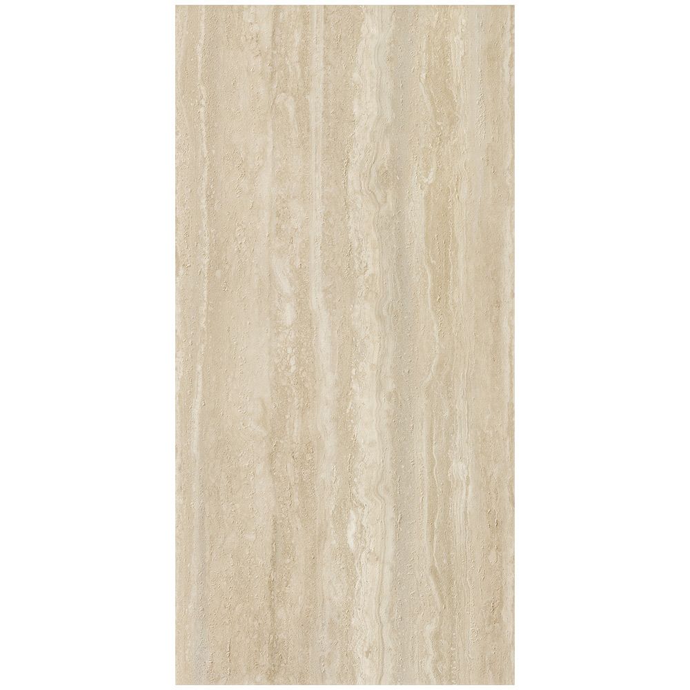60120TVW18M Travertine World Latte Керамогранит матовый карвинг 600*1200 (2 шт в уп/50,40 м в пал)